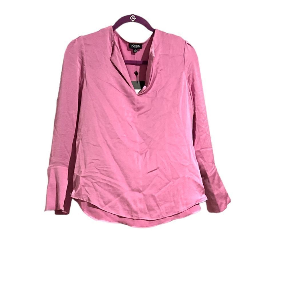 Jones New York Womens Popover Blouse - Picture 3 of 5